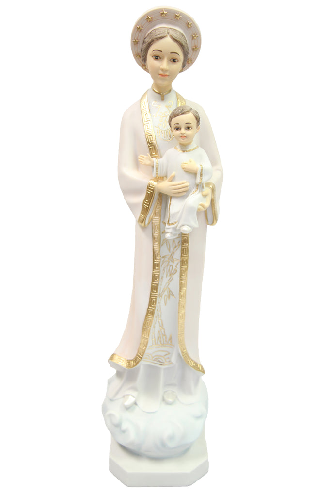 21" Our Lady of La Vang Virgin Mary Blessed Mother Catholic Religious Shop Italian Statues