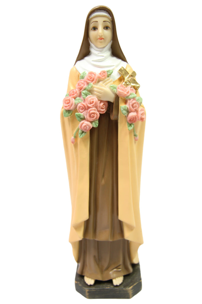11 Inch Saint Therese The Little Flower Catholic Statue Figurine Vitto ...