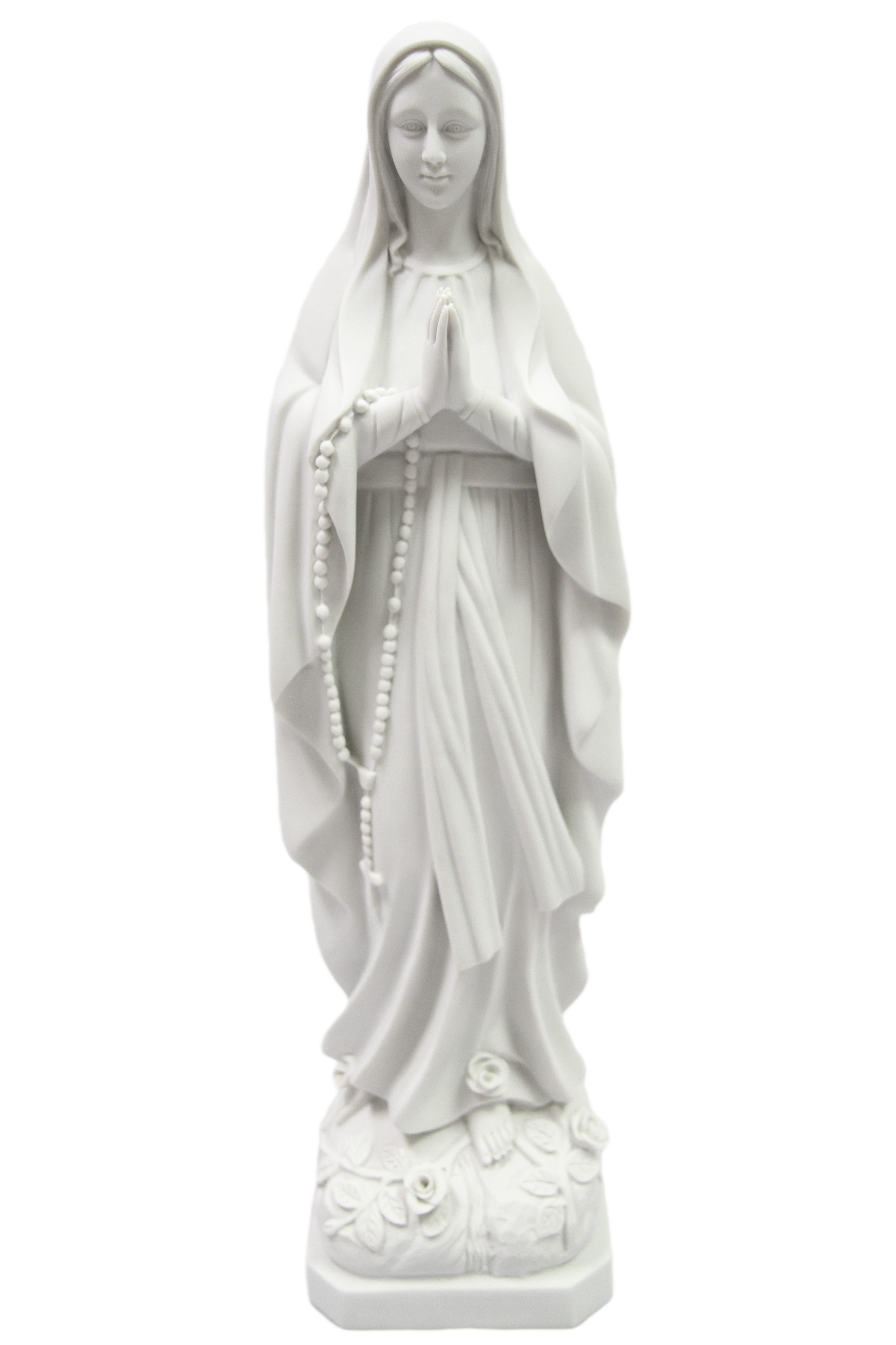 24 Inch Our Lady of Lourdes Virgin Mary Catholic Statue Vittoria Collection Made in Italy