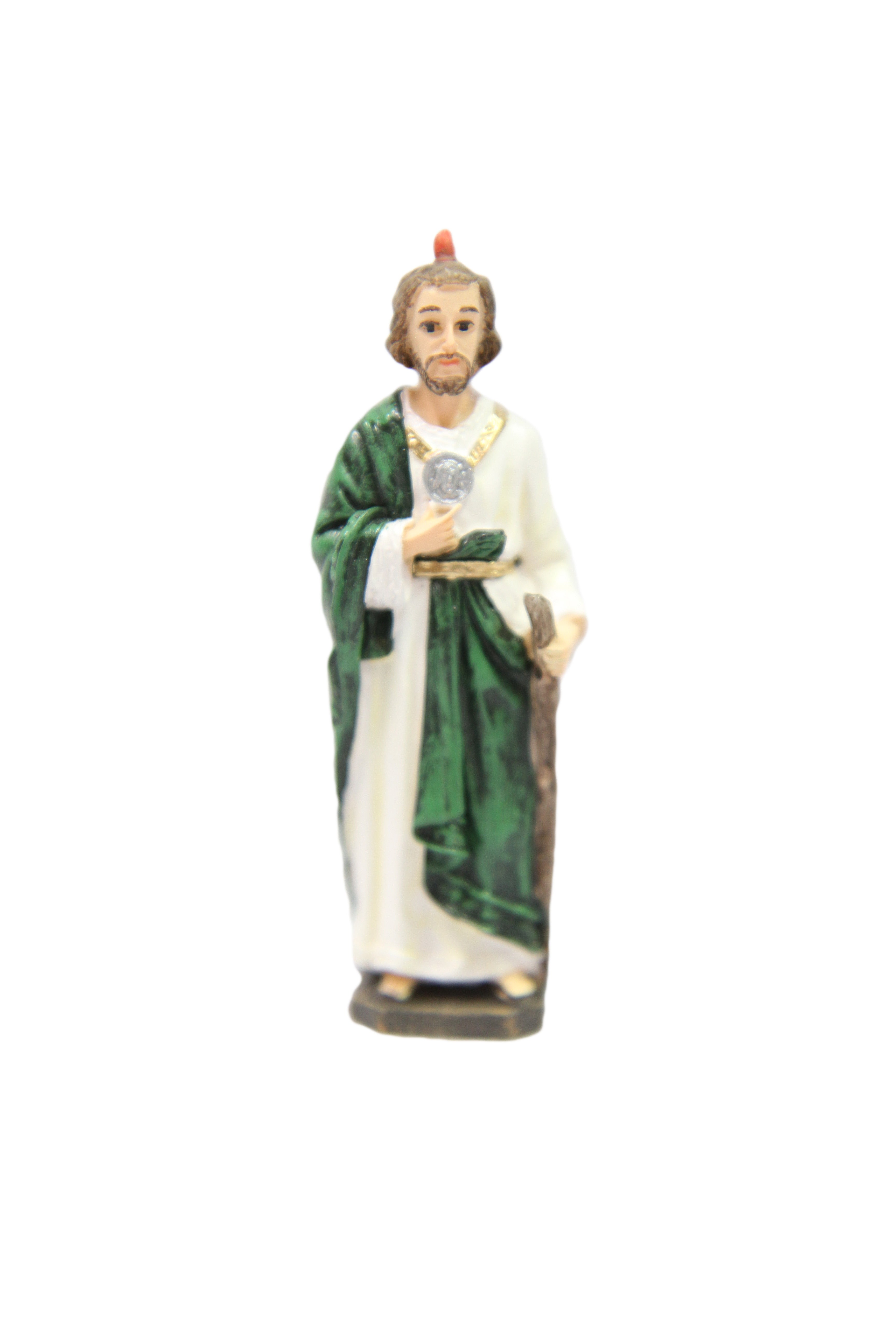 3" Saint St Jude Statue Sculpture Patron of Difficulties