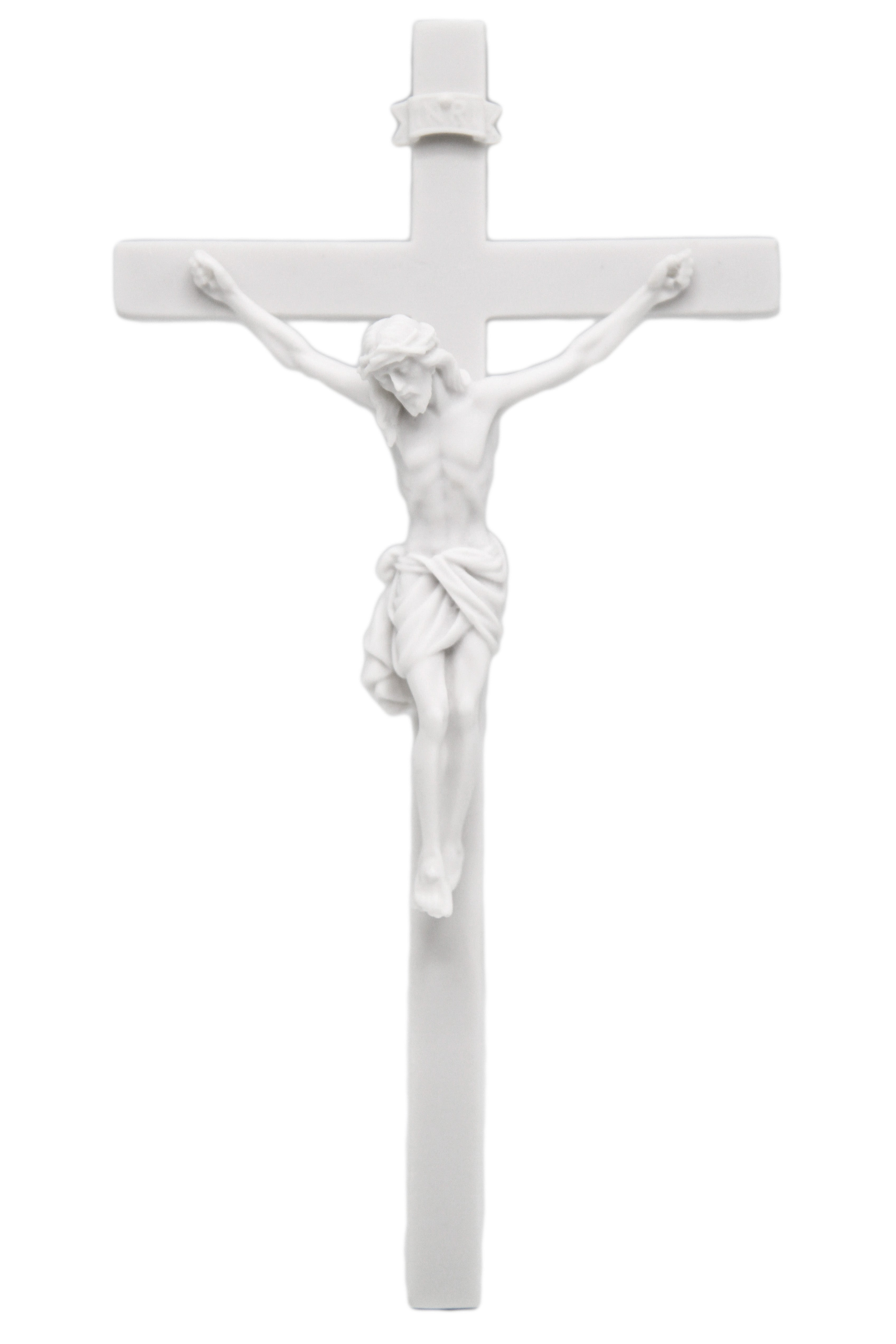 10 Inch Wall Hanging Crucifix Cross Jesus Statue Catholic Vittoria Made in Italy