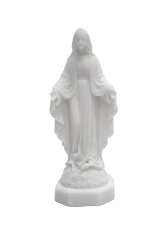 3.8" Our Lady of Grace Virgin Mary Statue Figurine