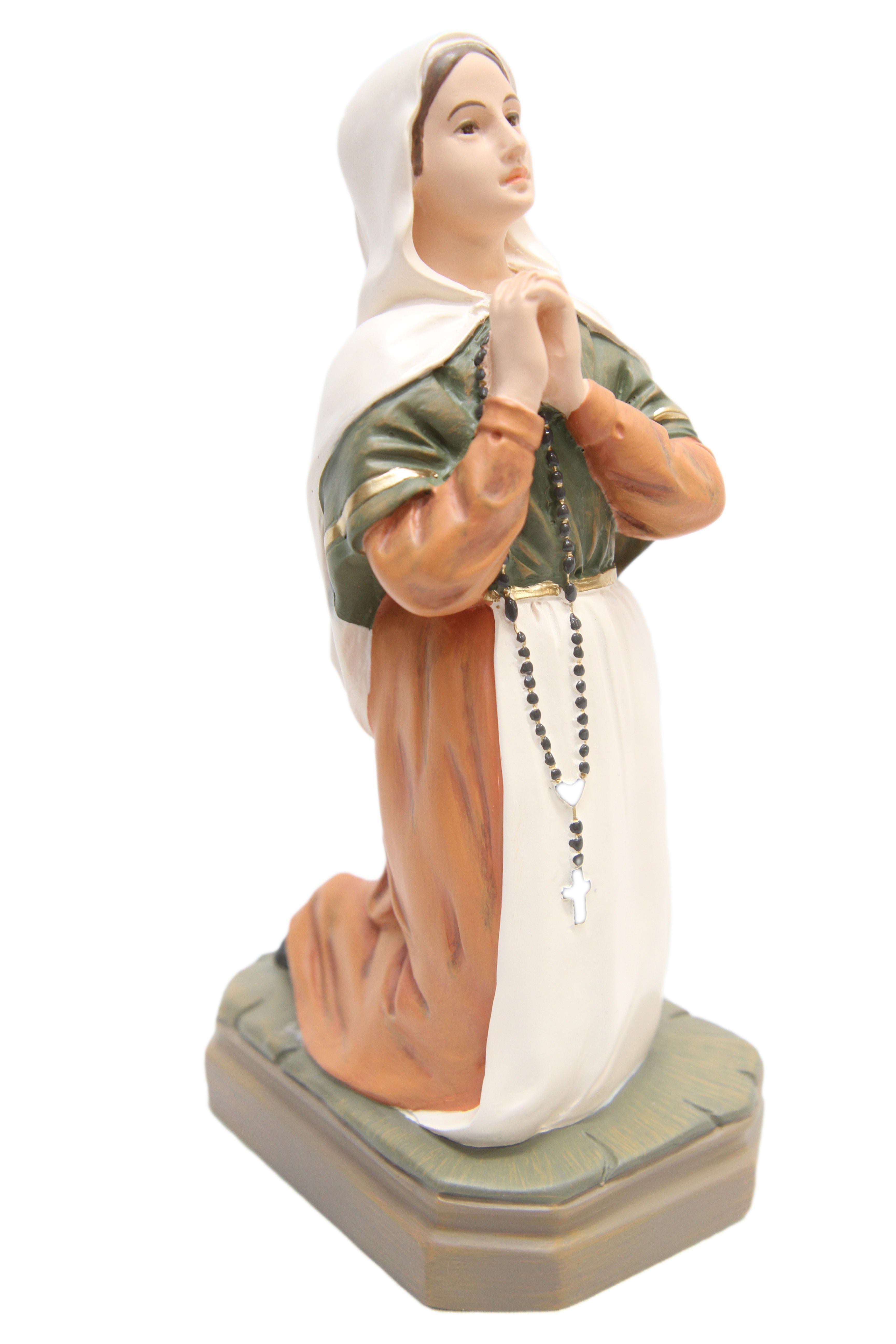 7.5" Saint St. Bernadette of Lourdes Statue Figurine