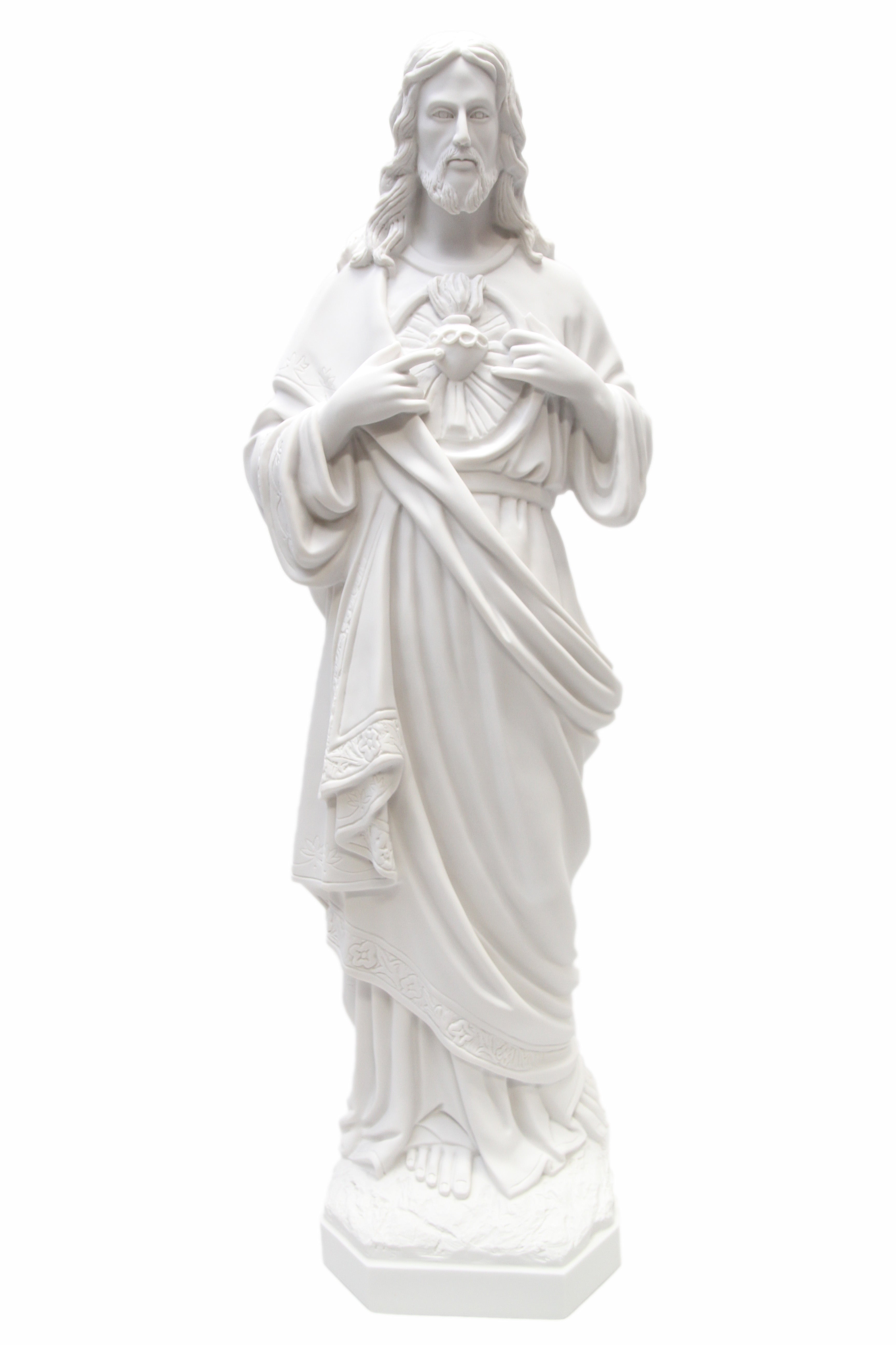39" Sacred Heart of Jesus Catholic Statue Religious Sculpture by Vittoria Collection Outdoor Garden Altar Home Decor Divine