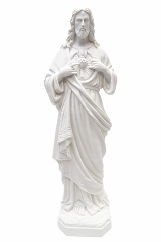 39" Sacred Heart of Jesus Catholic Statue Religious Sculpture by Vittoria Collection Outdoor Garden Altar Home Decor Divine