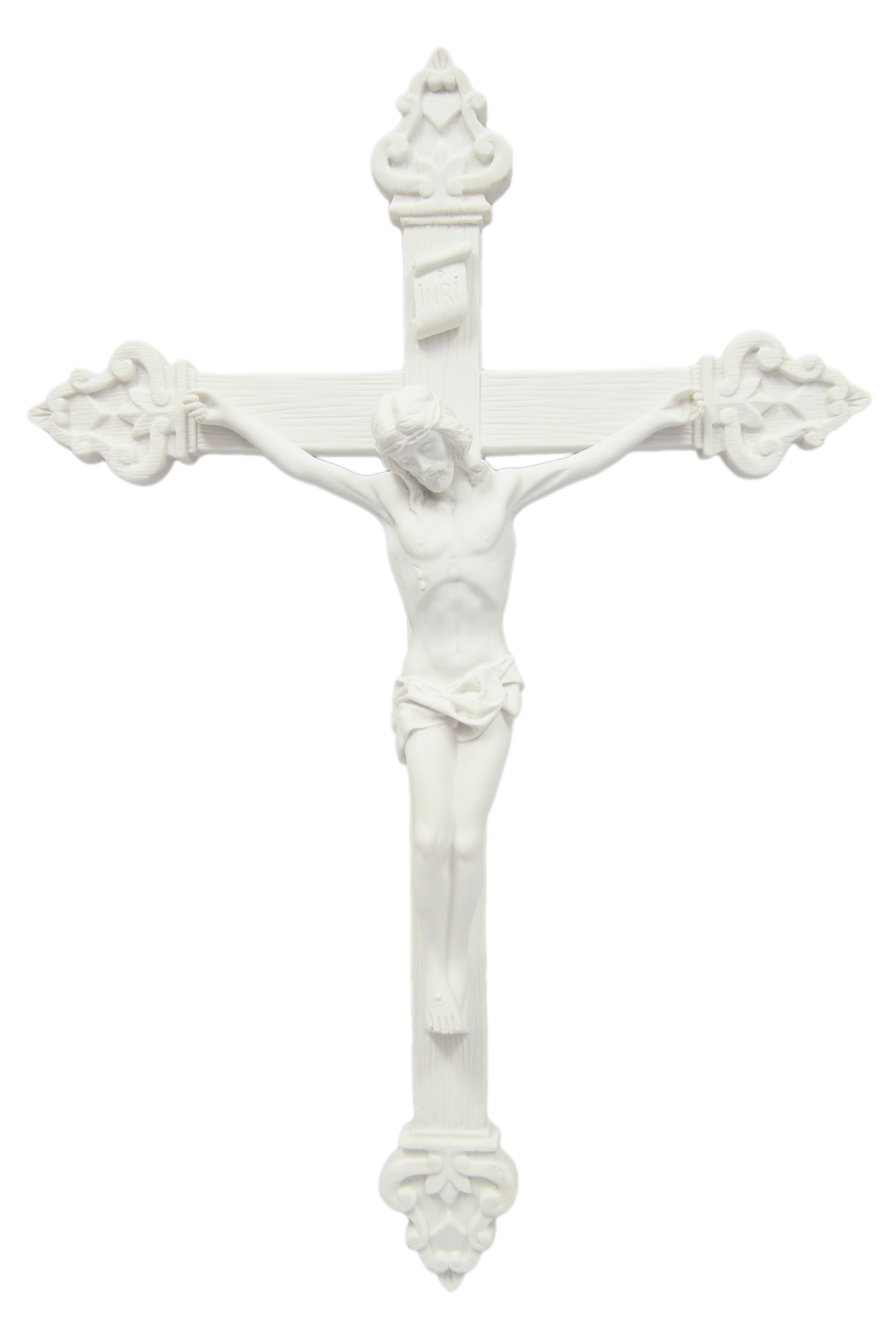 23 Inch Wall Hanging Crucifix Crucifixion Cross Jesus Statue