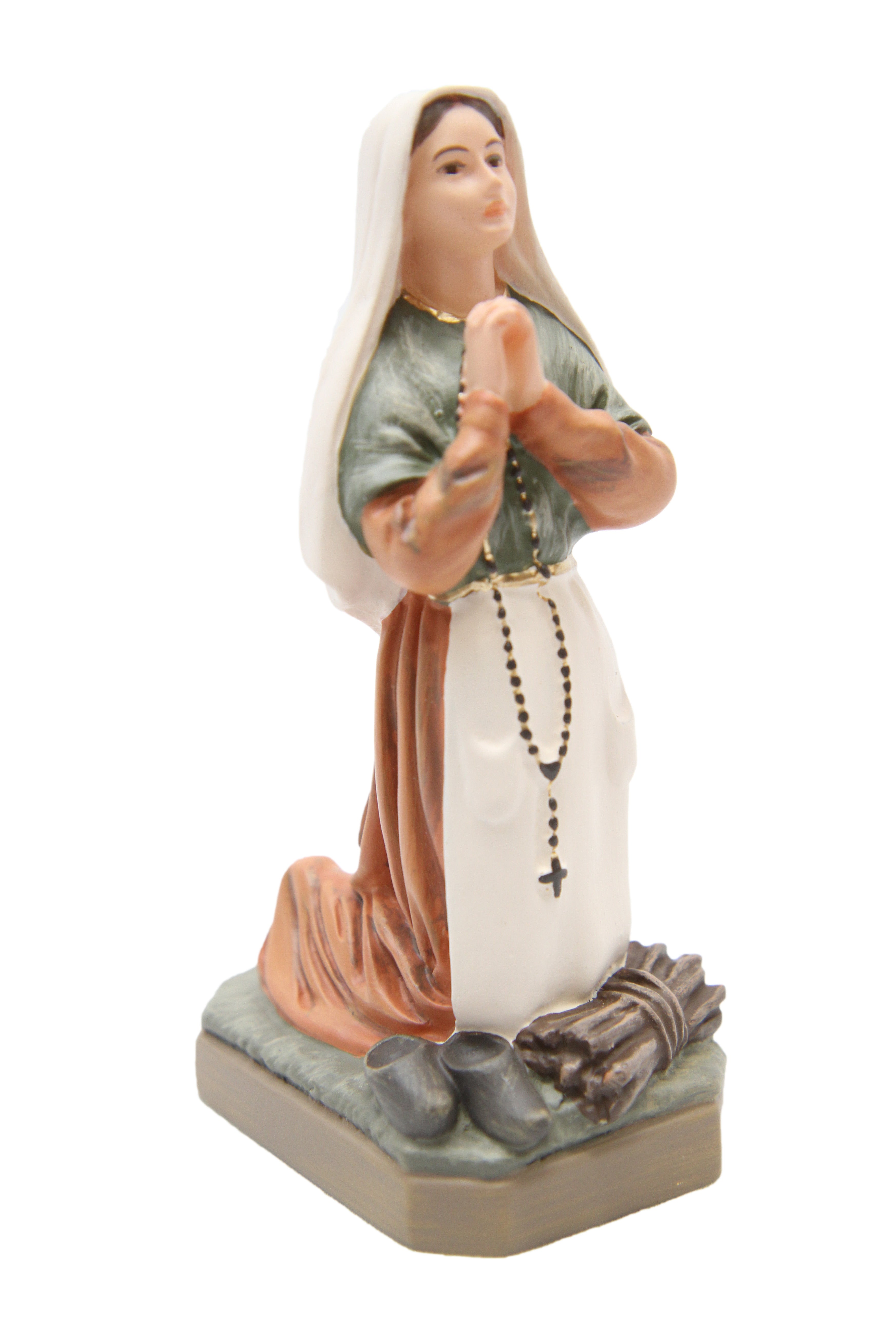 4.8" Saint St. Bernadette of Lourdes Statue Figurine