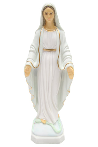 16 Inch Our Lady of Grace Catholic Statue Sculpture Vittoria Collection Made in Italy