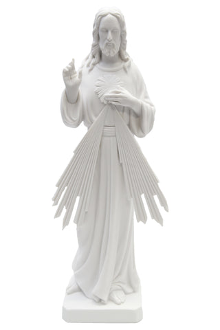 23.5 Inch Divine Mercy Jesus Catholic Statue Sculpture Vittoria Collection Made in Italy