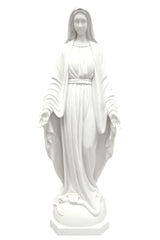 47" Our Lady of Grace Virgin Mary Catholic Statue Vittoria Collection Made in Italy Indoor Outdoor Garden