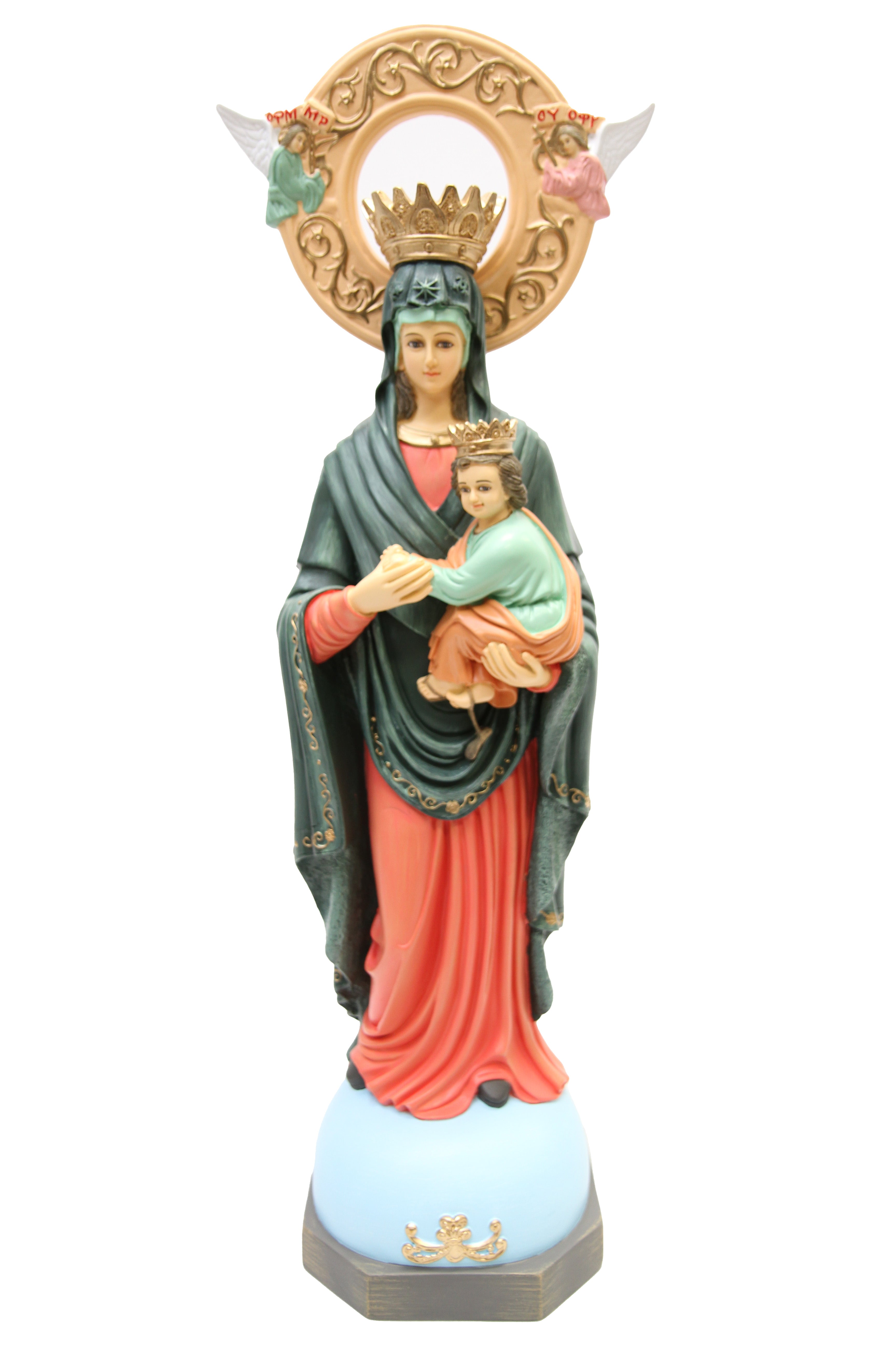 26.5 Inch Our Lady of Perpetual Help Virgin Mary Catholic Statue Sculpture Vittoria Collection Home Decor Garden