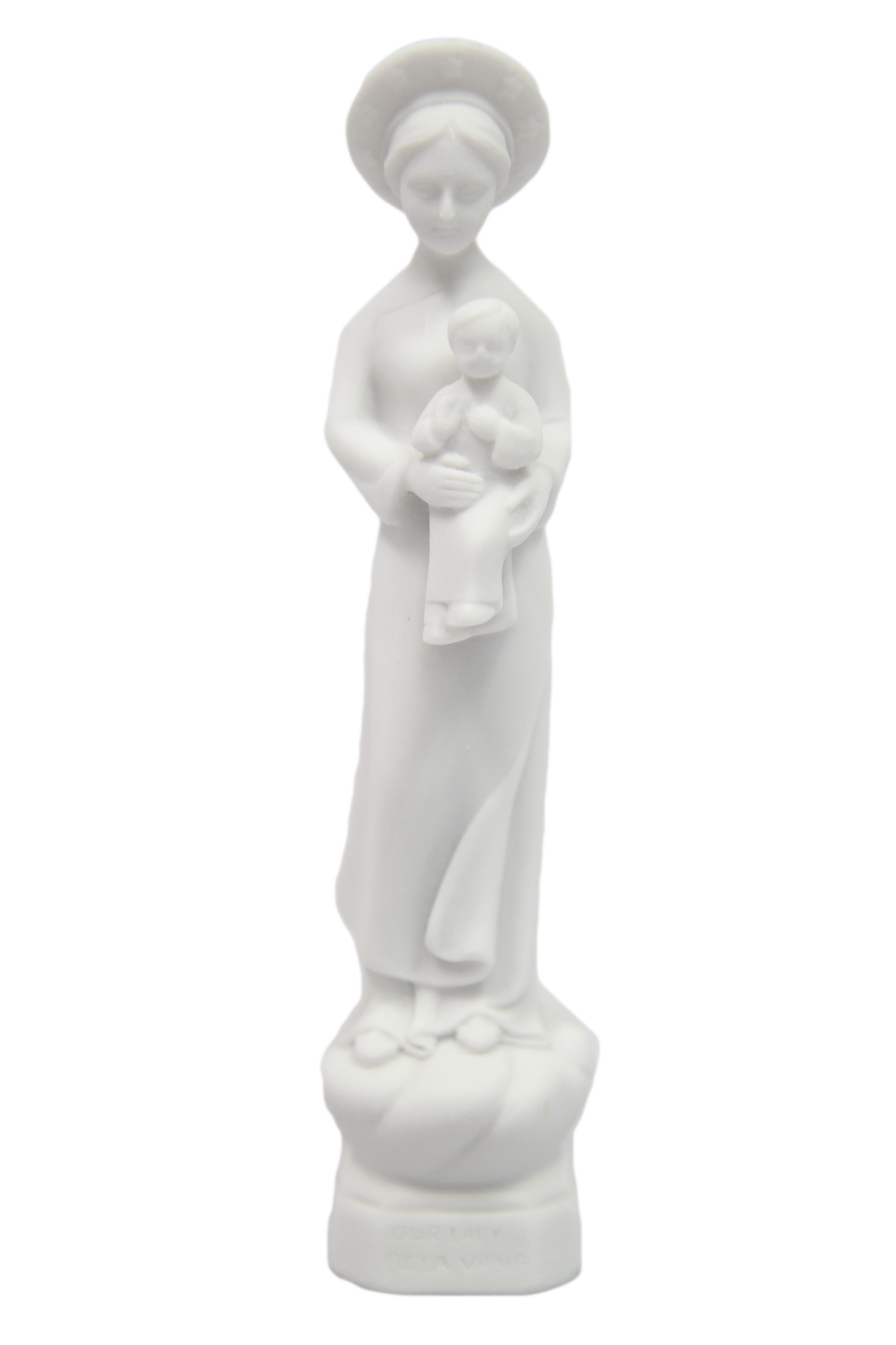 5" Our Lady of La Vang Virgin Mary Blessed Mother Catholic Religious Statue Figurine Vittoria Collection