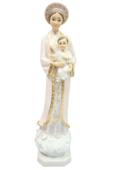 21" Our Lady of La Vang Virgin Mary Blessed Mother Catholic Religious Statue Figurine Vittoria Collection