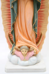 12" Our Lady of Guadalupe Virgin Mary Statue Figurine