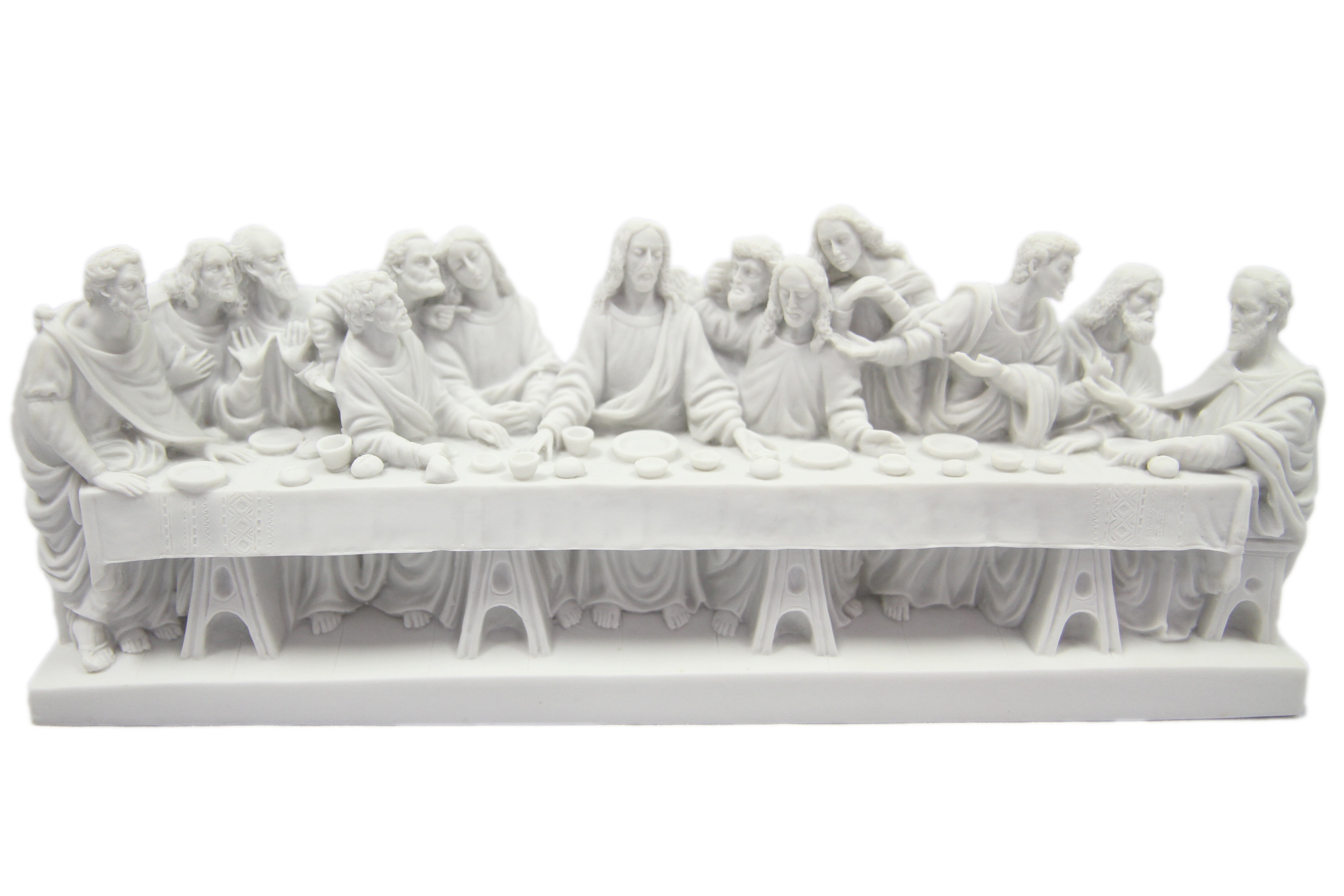12" The Last Supper Statue Catholic Religious Sculpture Vittoria Collection