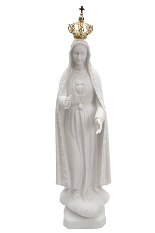 25.5 Inch Our Lady of Fatima Virgin Mary Catholic Statue Vittoria Collection Made in Italy