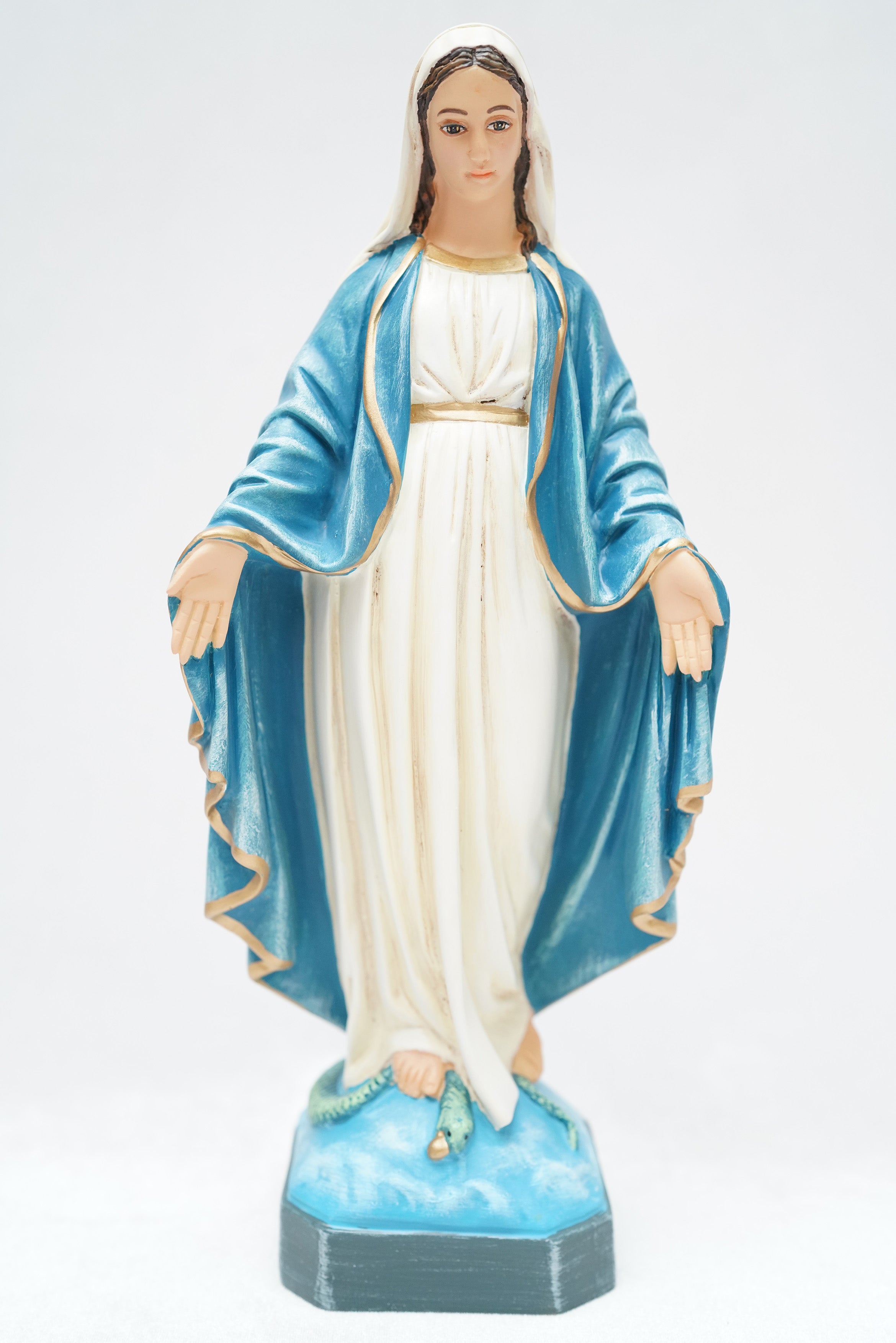 12 Inch Our Lady of Grace Virgin Mary Mother Catholic Statue Figurine Vittoria Collection Made in Italy