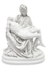 13 Inch Pieta Michelangelo White Catholic Statue Vittoria Collection Made in Italy