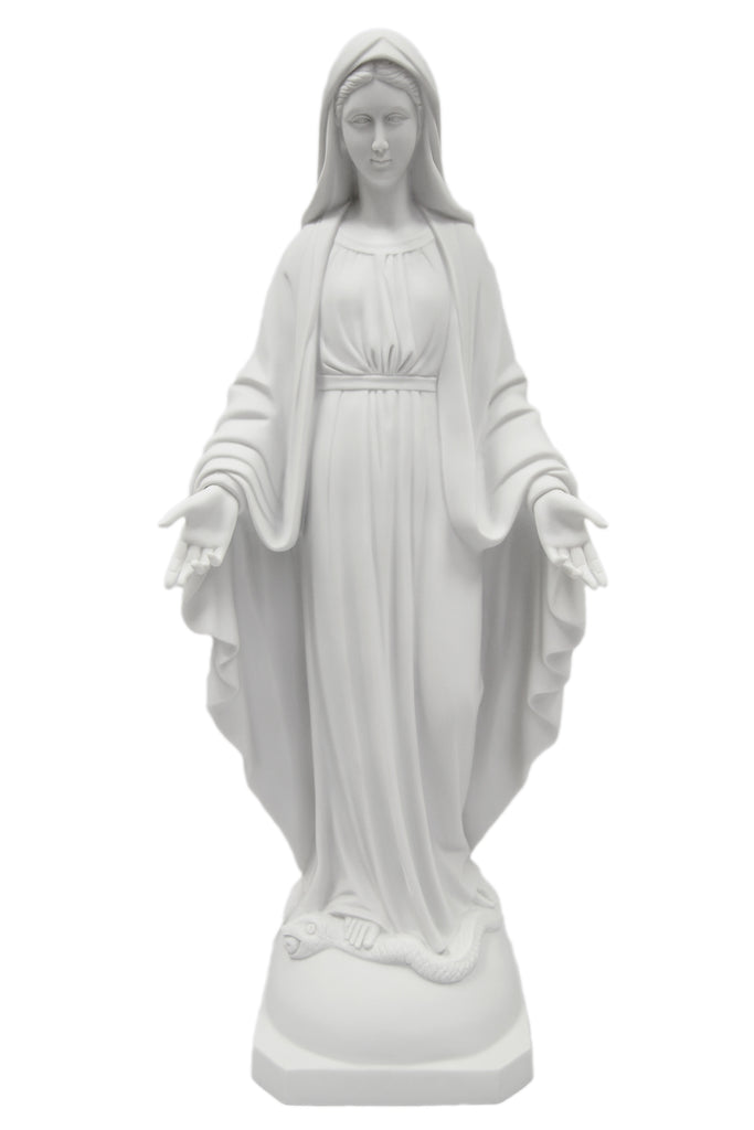 23.5 Inch Our Lady of Grace Virgin Mary Blessed Mother Catholic Statue ...