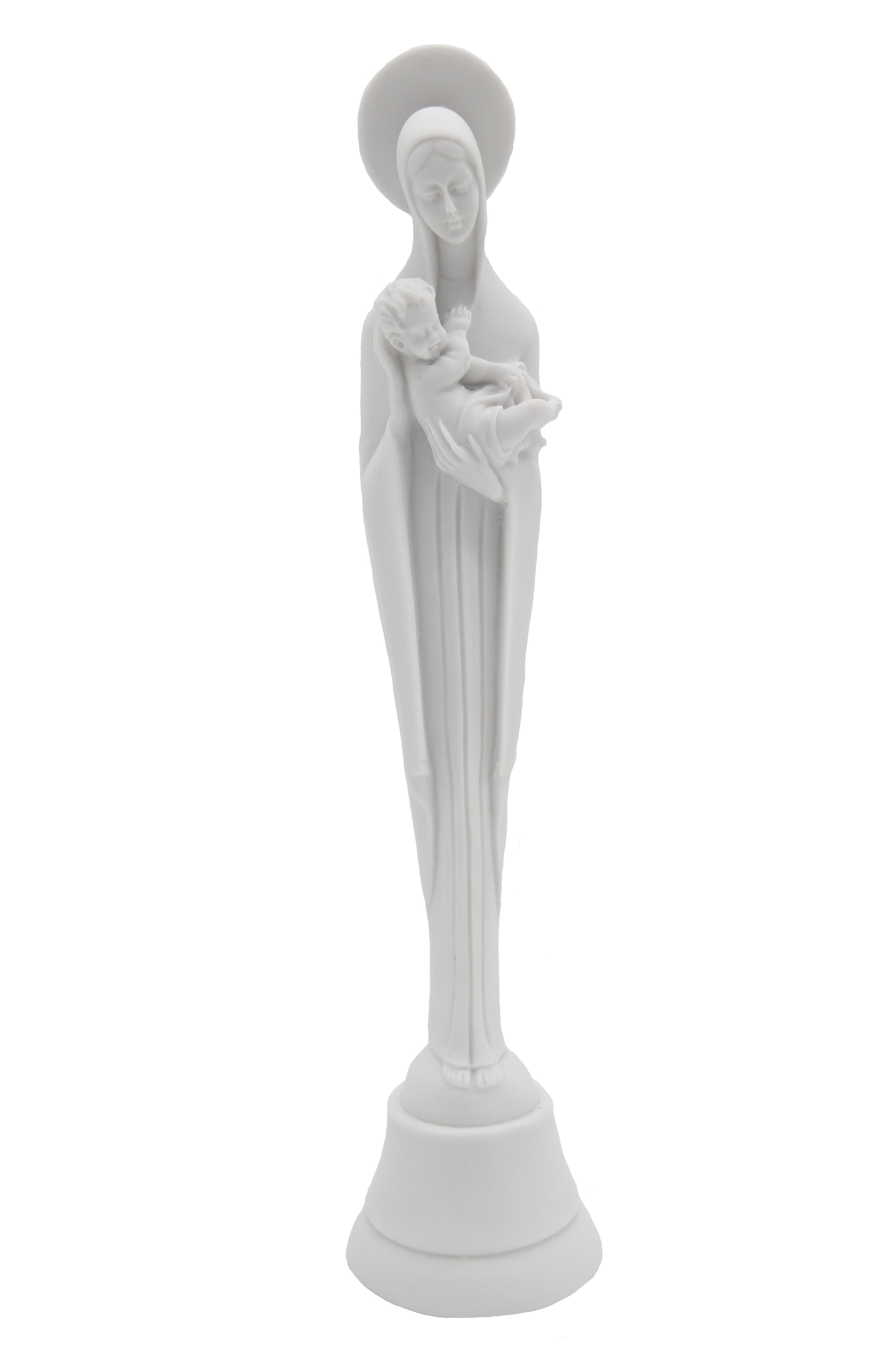 10 Inch Virgin Mary with Holy Child Catholic Statue Vittoria Collection Made in Italy