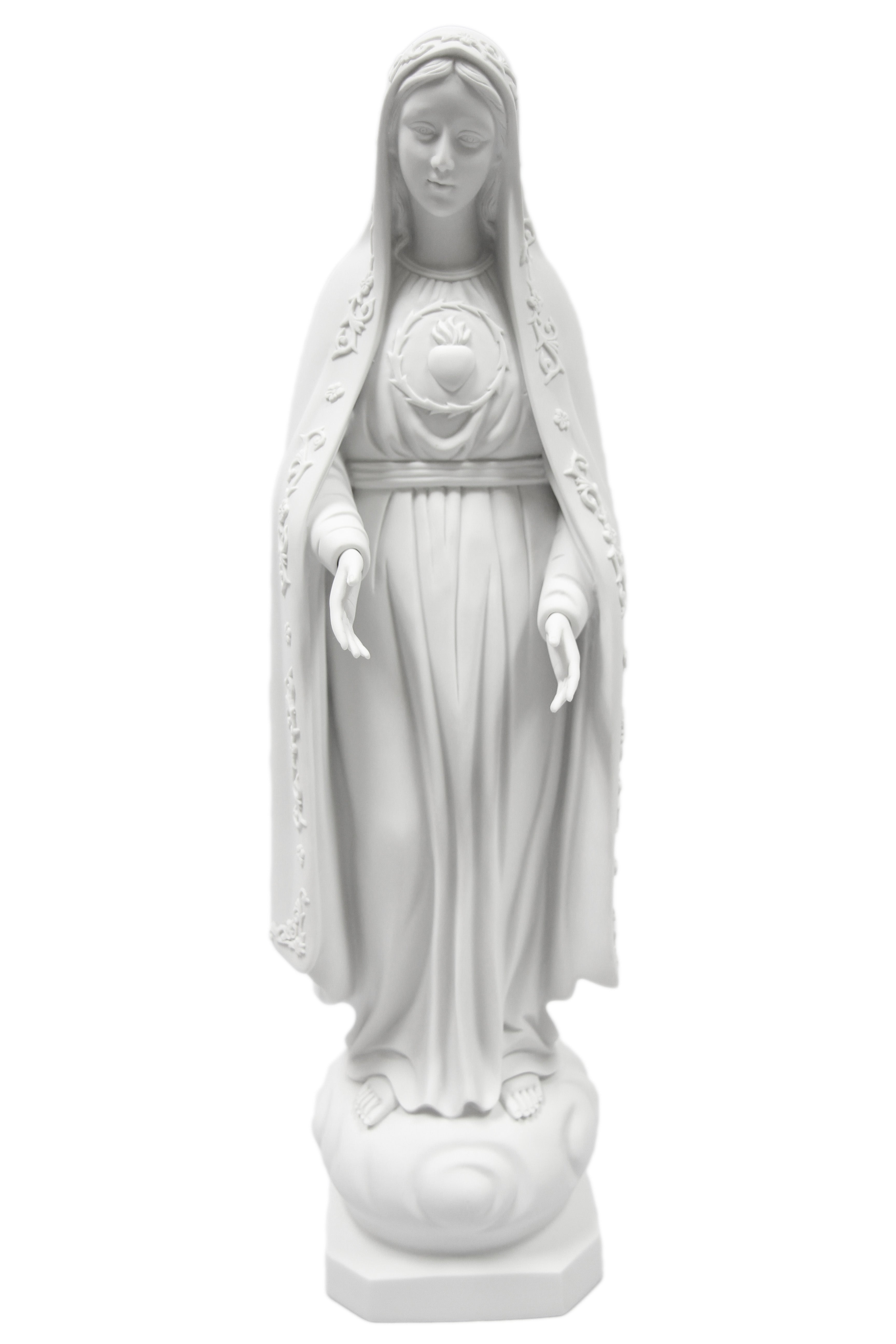 24 Inch Our Lady of Fatima Virgin Mary Catholic Statue Vittoria Collection Made in Italy Religious