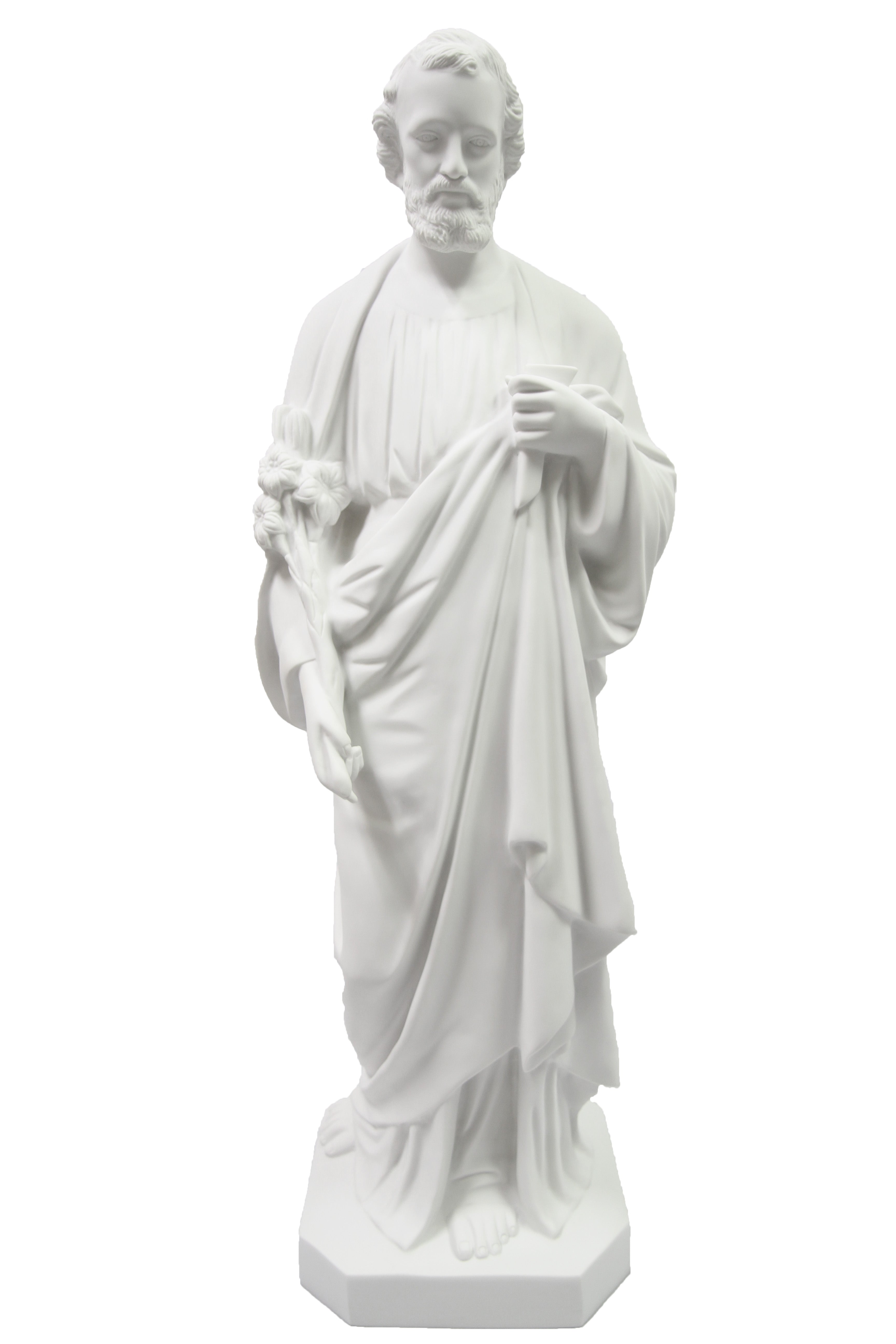 40 Inch Saint St Joseph the Worker Catholic Statue Sculpture Vittoria Collection Made in Italy