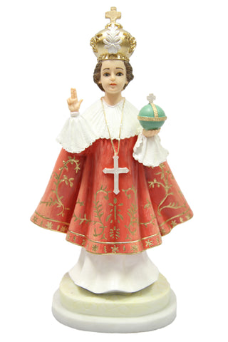 11.25 Inch Infant Child Jesus of Prague Catholic Religious Statue Vittoria Collection Made in Italy