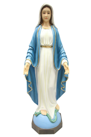 39" Our Lady of Grace Virgin Mary Catholic Statue Vittoria Collection Made in Italy