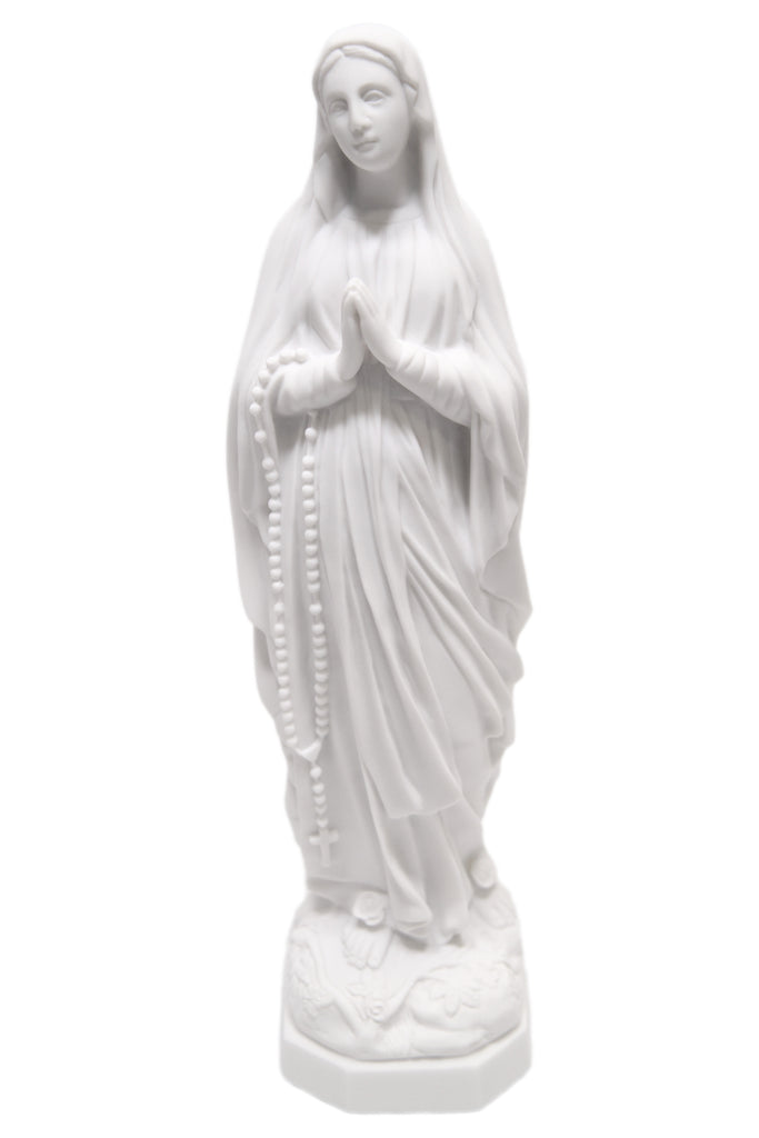 16 Inch Our Lady of Lourdes Virgin Mary Catholic Statue Vittoria Colle Shop Italian Statues
