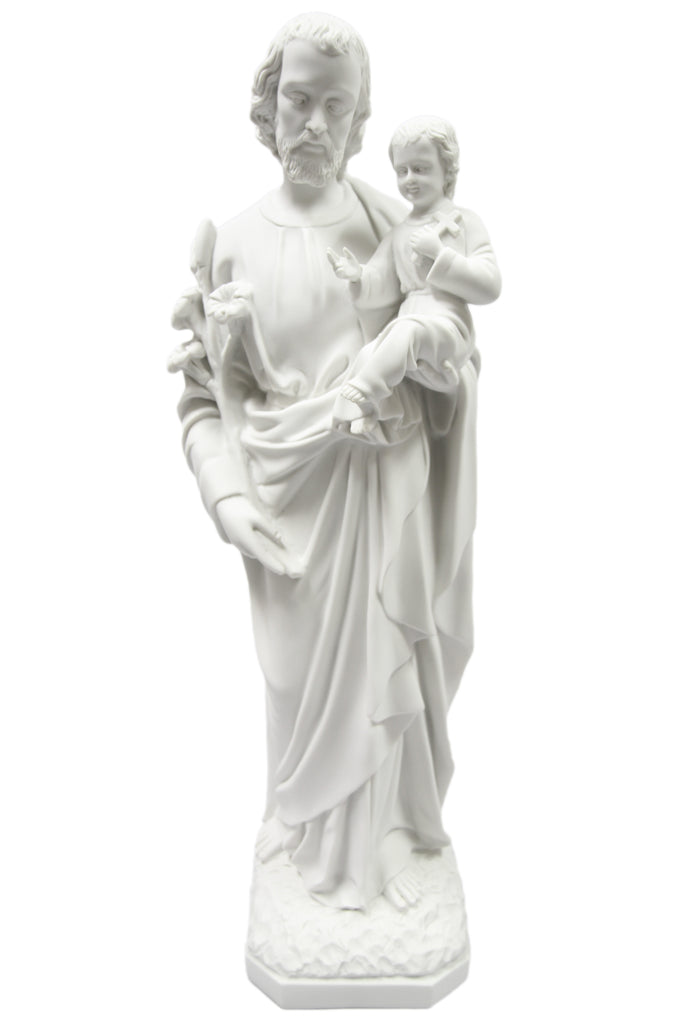 32 Inch Saint Joseph with Baby Jesus Catholic Statue Vittoria Collecti ...