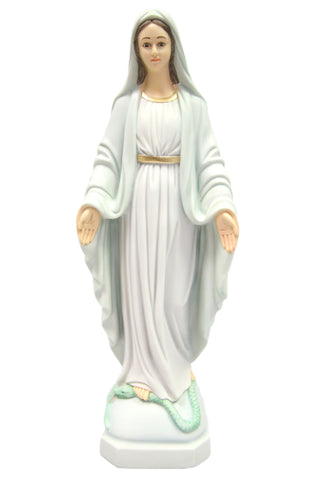 16 Inch Our Lady of Grace Catholic Statue Sculpture Vittoria Collection Made in Italy