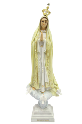 20 Inch Our Lady of Fatima Virgin Mary Madonna Catholic Statue Religious Figurine