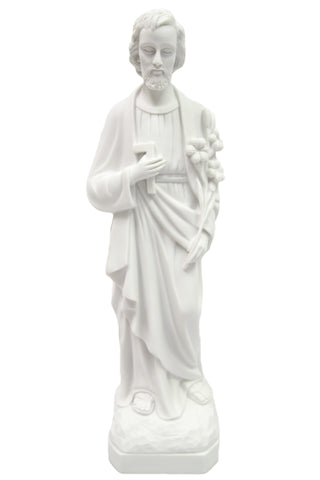 19 Inch Saint Joseph the Worker Catholic Religious Statue Figurine Vittoria Collection Made in Italy