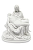 6.5 Inch Pieta Michelangelo White Statue Catholic Religious Sculpture