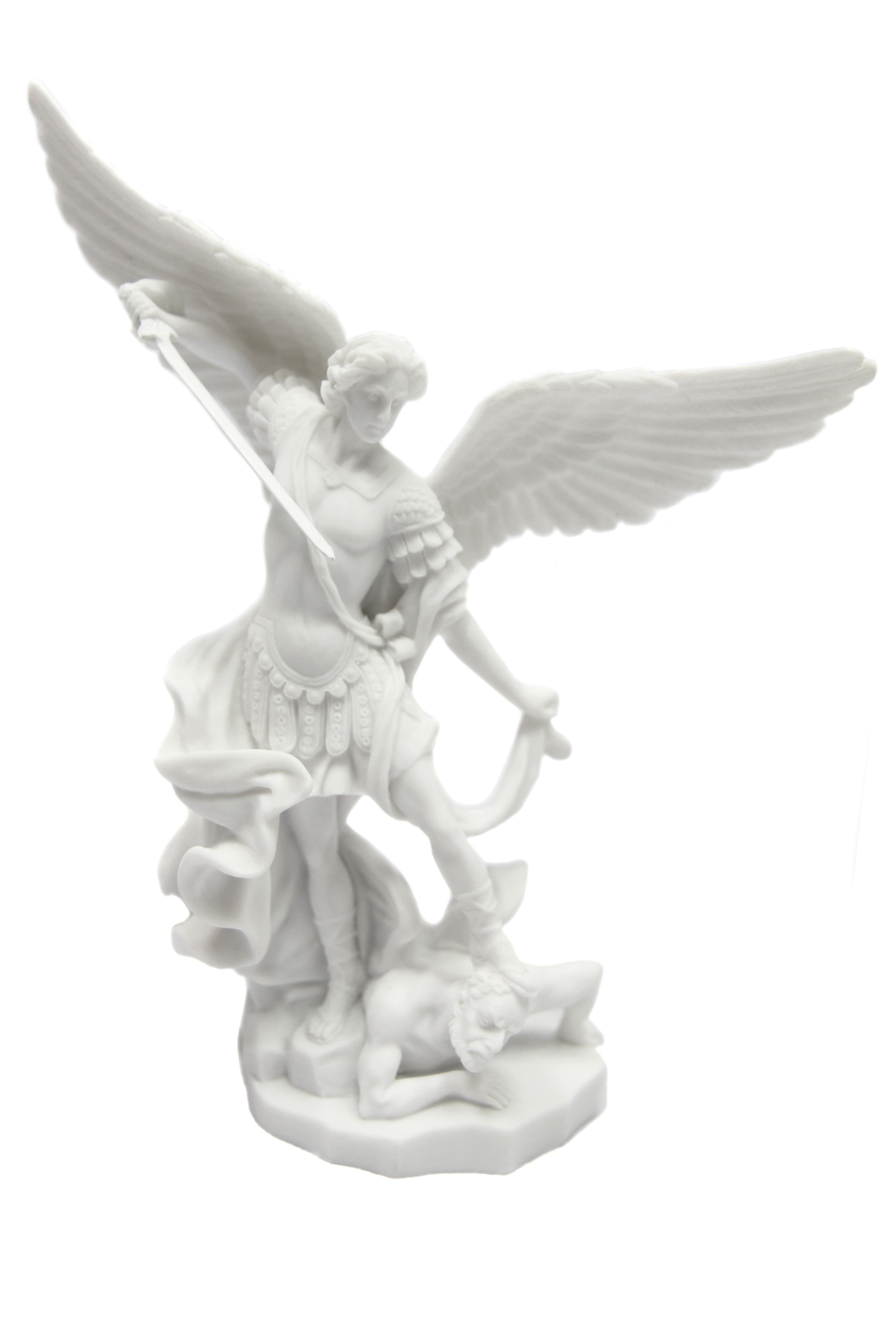 7.5 Inch Saint St Michael Archangel Statue Sculpture Vittoria Collection Made in Italy