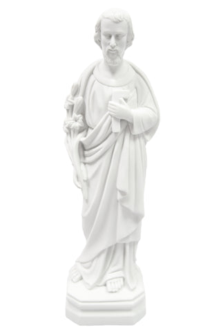 16 Inch Saint St Joseph the Worker Catholic Statue Figurine Vittoria Collection Made in Italy