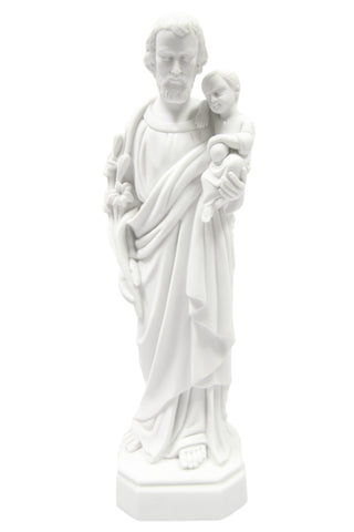 16 Inch Saint Joseph with Baby Jesus Catholic Religious Statue Vittoria Collection Made in Italy