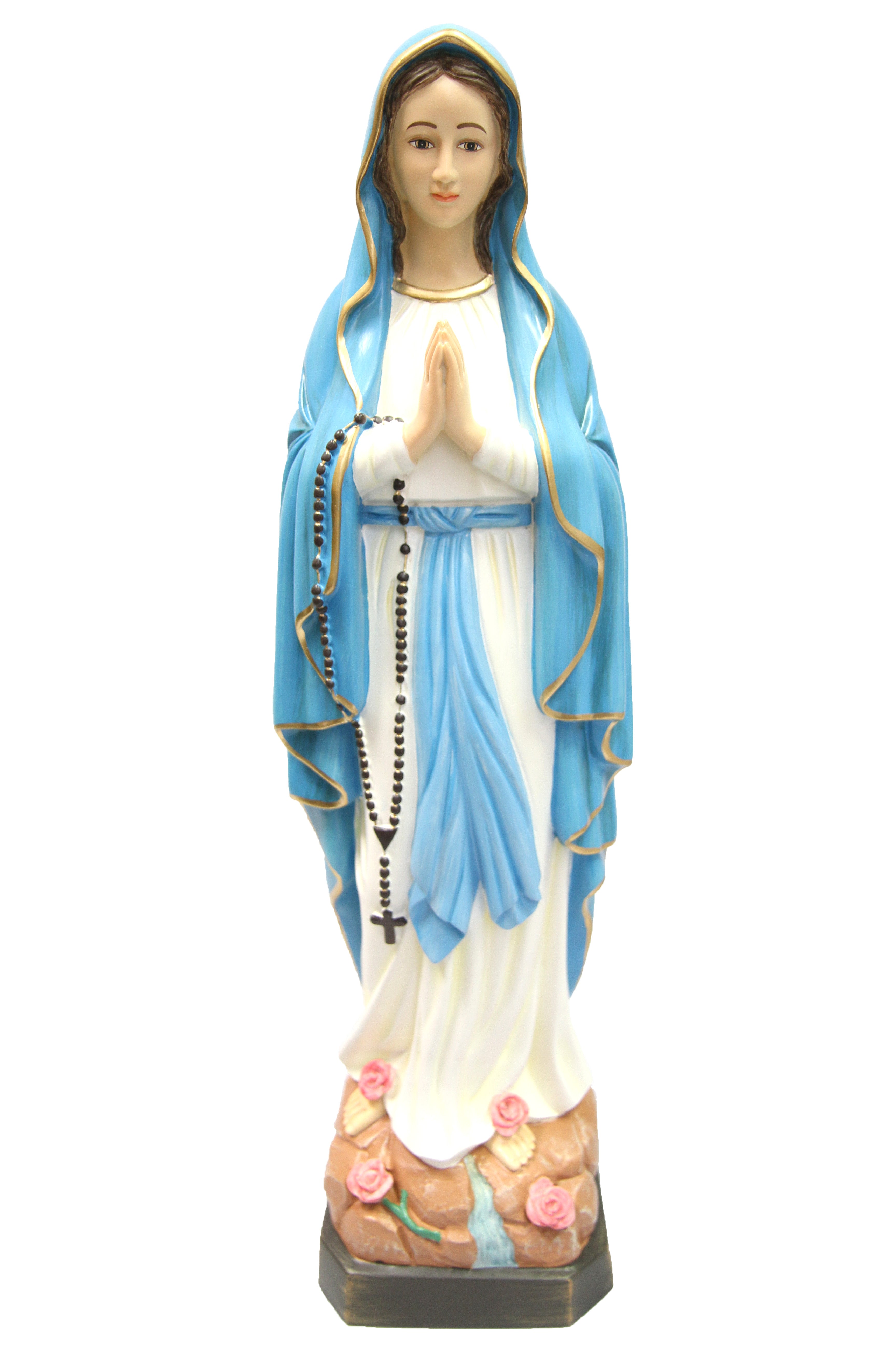 27 Inch Our Lady of Lourdes Catholic Statue Vittoria Collection Made in Italy