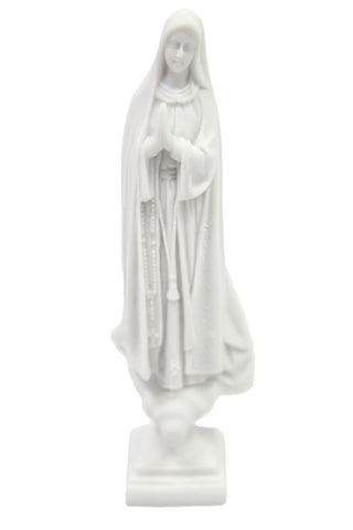 6.25 Inch Our Lady of Fatima Virgin Mary Catholic Religious Statue Sculpture Figurine Vittoria Collection Made in Italy