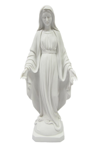 19 Inch Our Lady of Grace Virgin Mary Catholic Statue Vittoria Collection Made in Italy