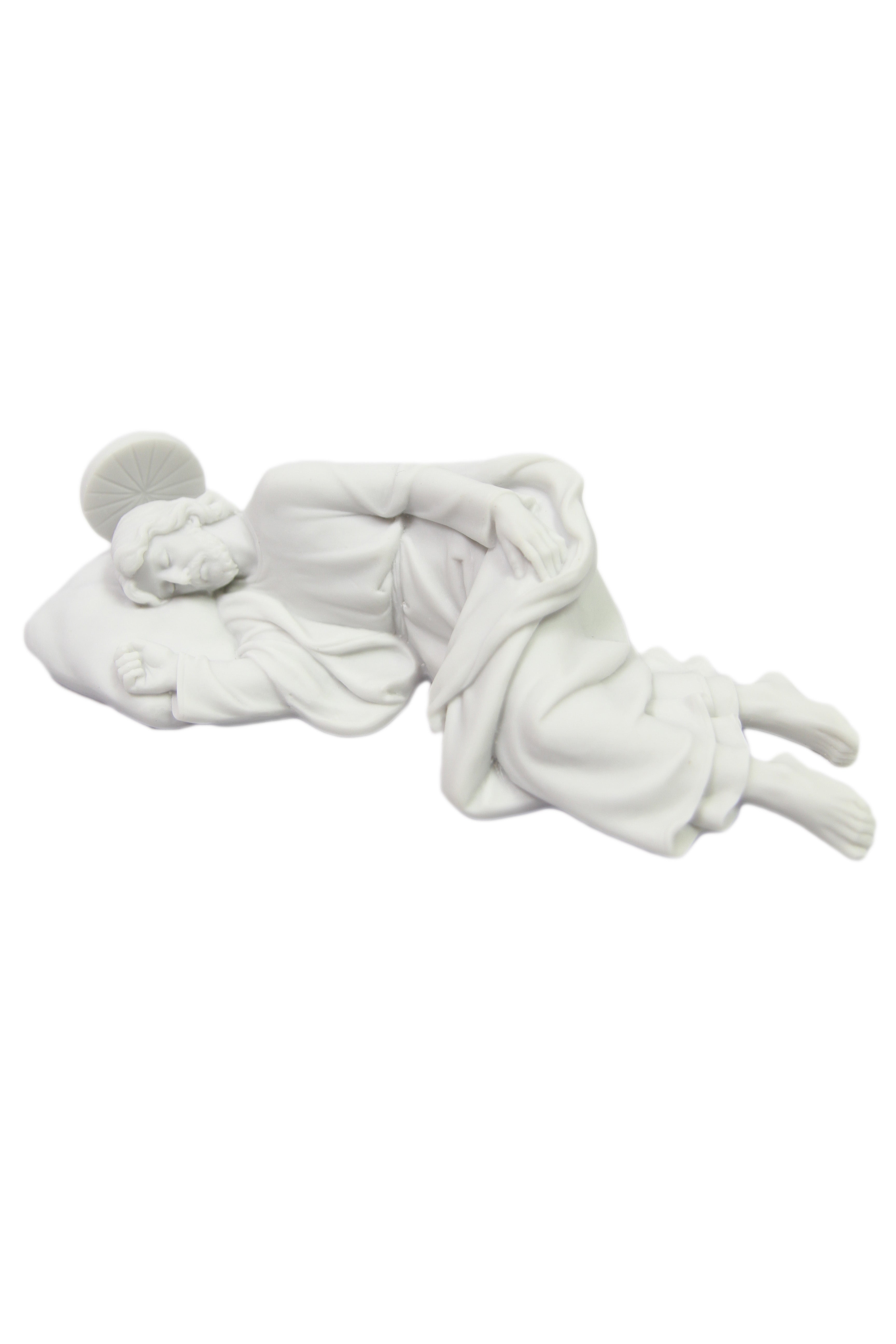 8" Sleeping Saint St Joseph Catholic Statue Sculpture Figurine Vittoria Collection Made in Italy Religious Pope Francis