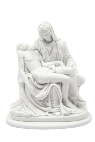 4.5" Pieta Michelangelo Catholic Religious Statue Vittoria Collection Made in Italy