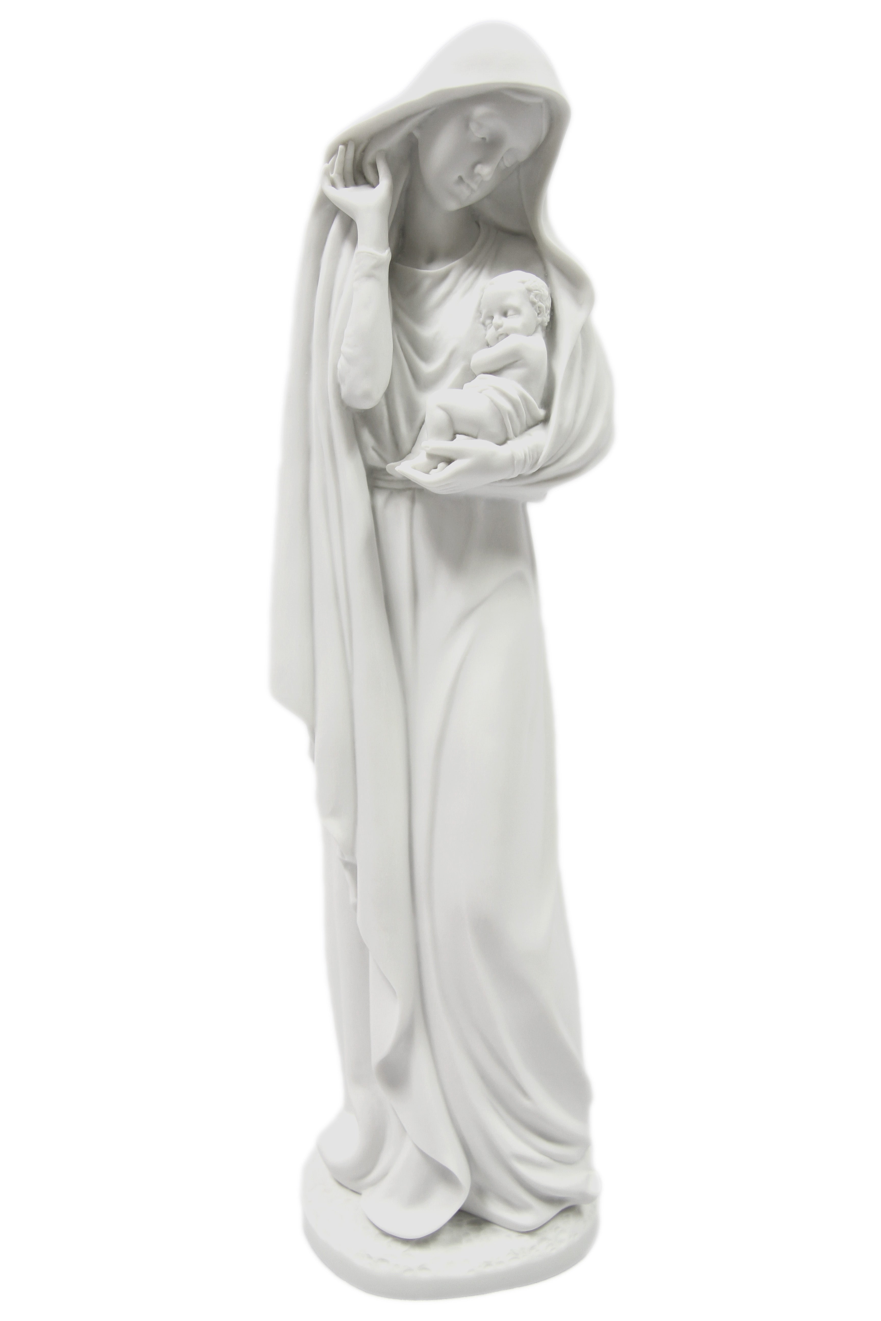 18" Virgin Mary with Holy Child Catholic Statue Vittoria Collection Made in Italy