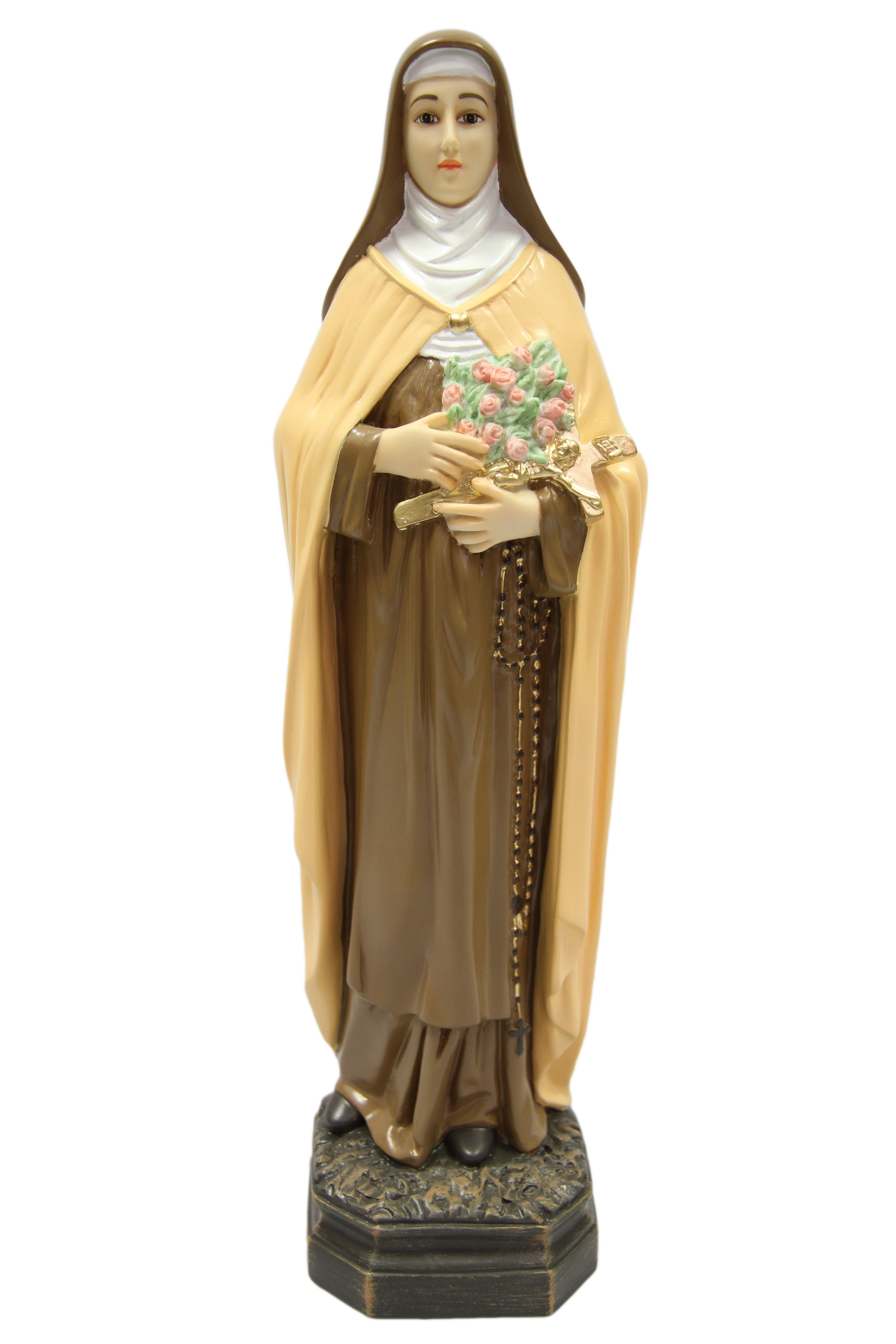 16 Inch Saint Therese The Little Flower Catholic Statue Figurine Vittoria Collection