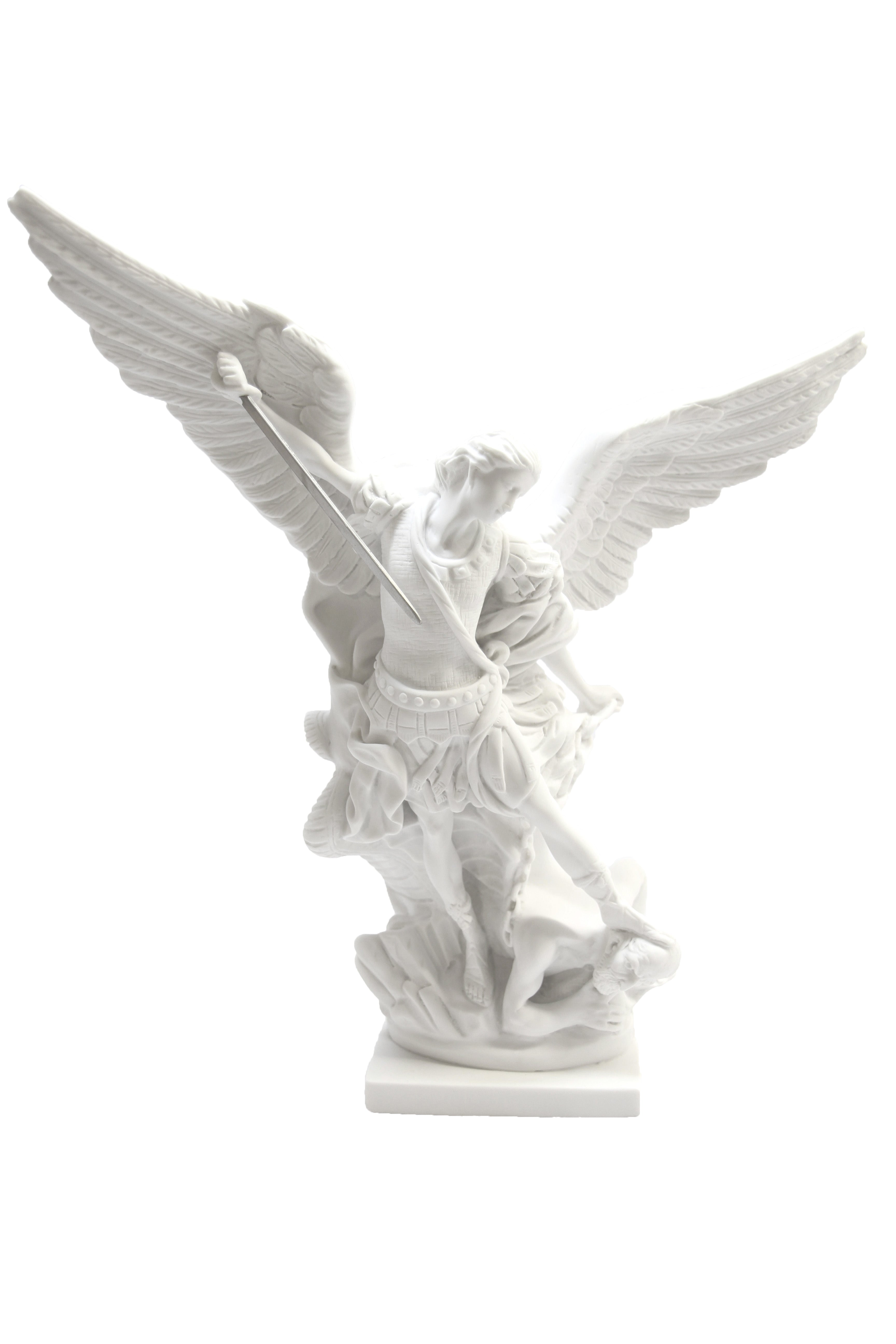 16 Inch Saint Michael Archangel Statue Catholic Angel Vittoria Collection Made in Italy Religious